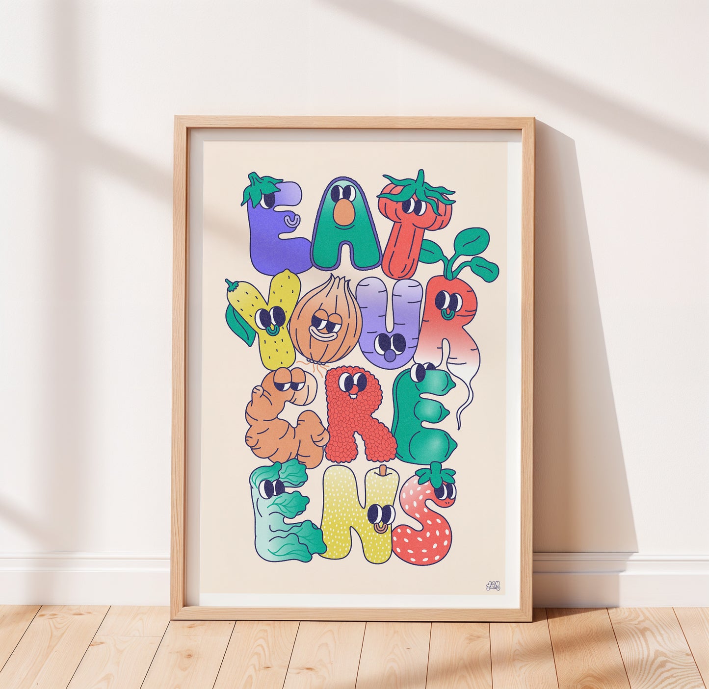 Eat your Greens Print