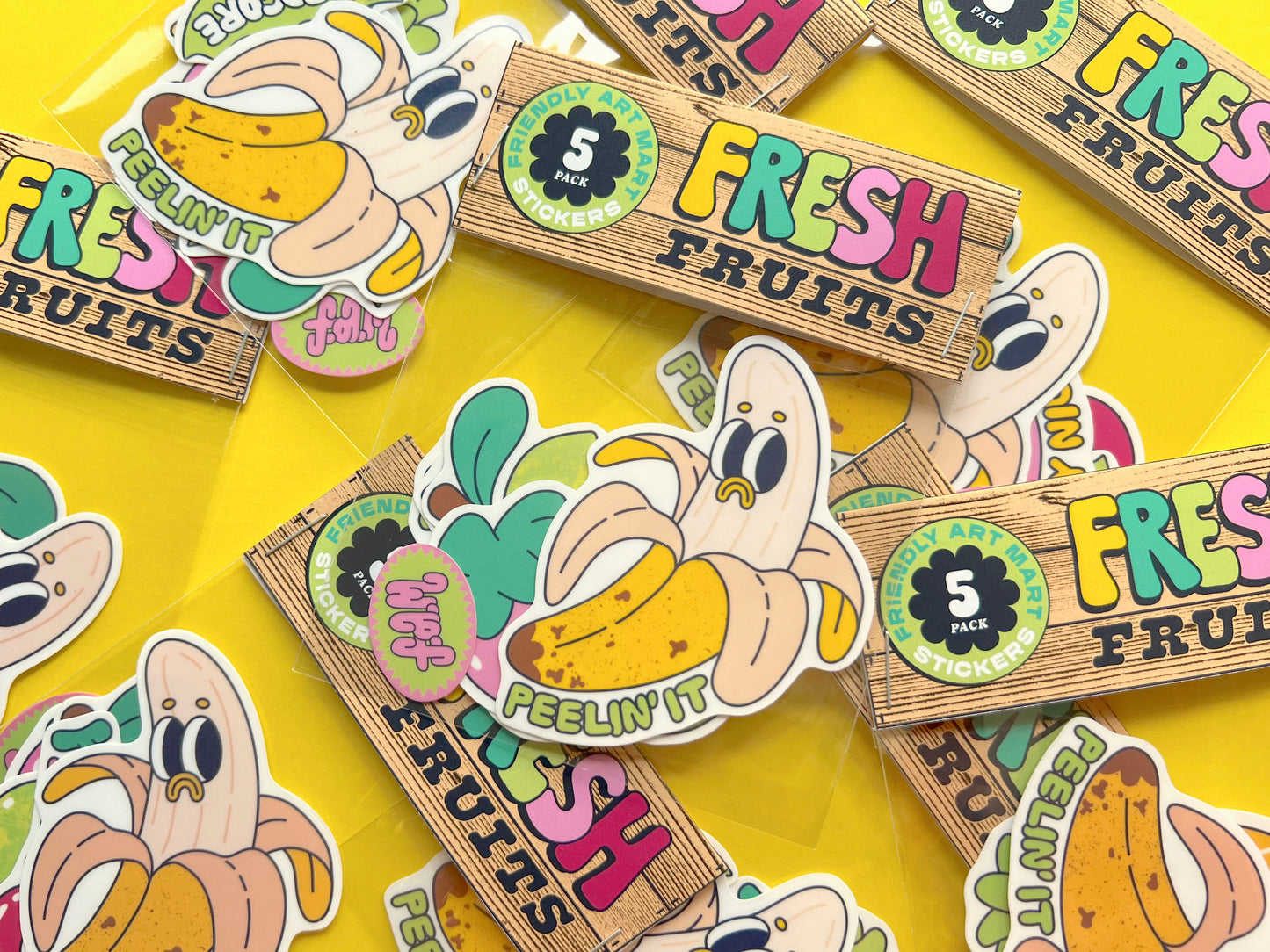 Fresh Fruit Sticker Pack