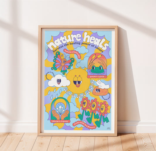 Nature Heals Print