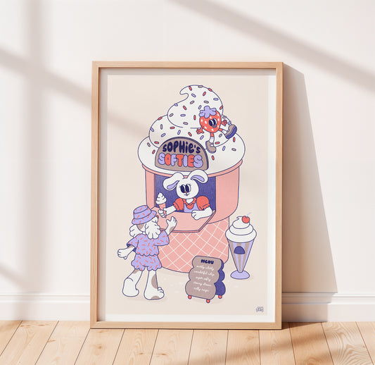 Personalised Soft Serve Print