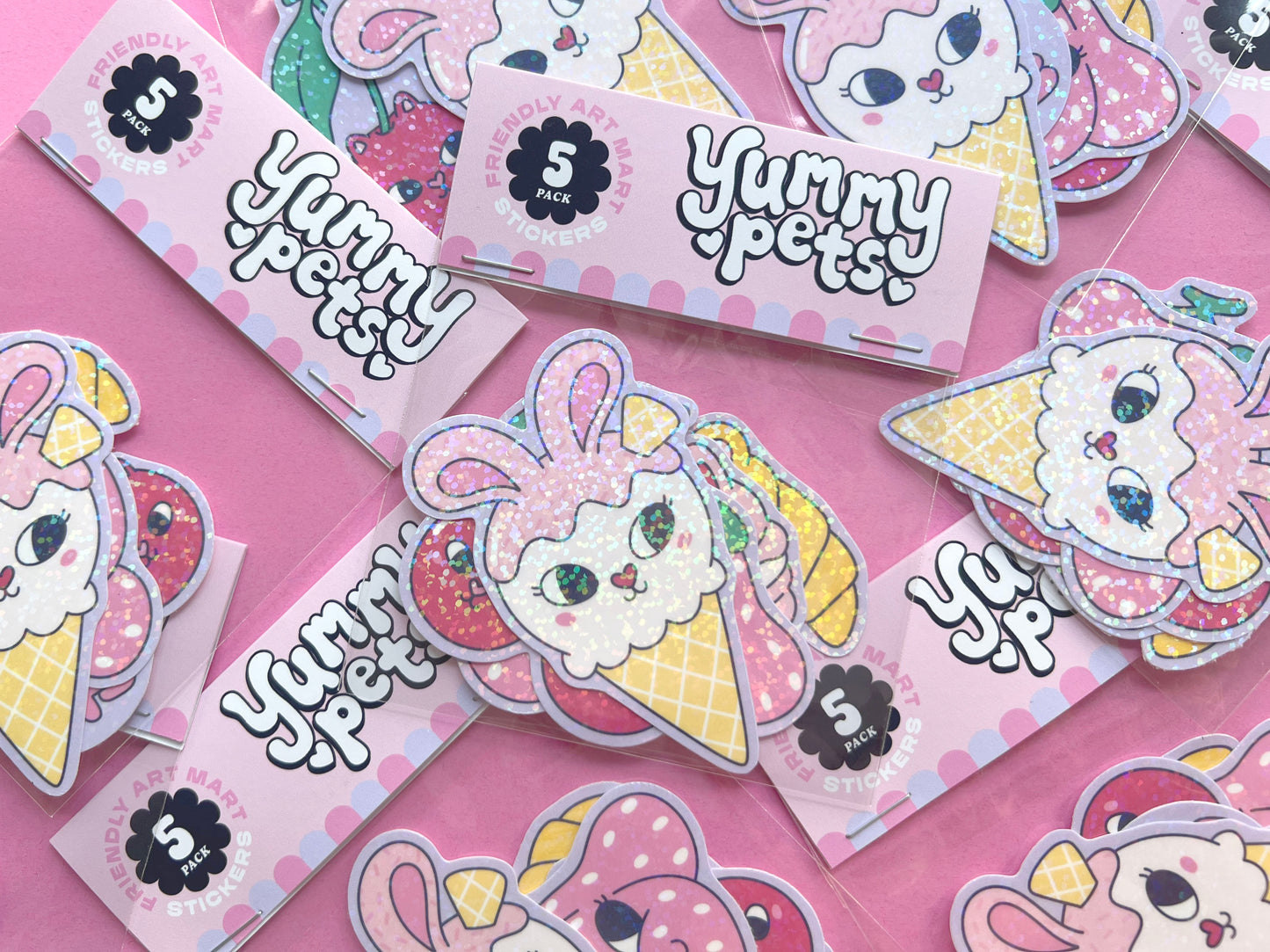 Yummy Pets Sticker Pack