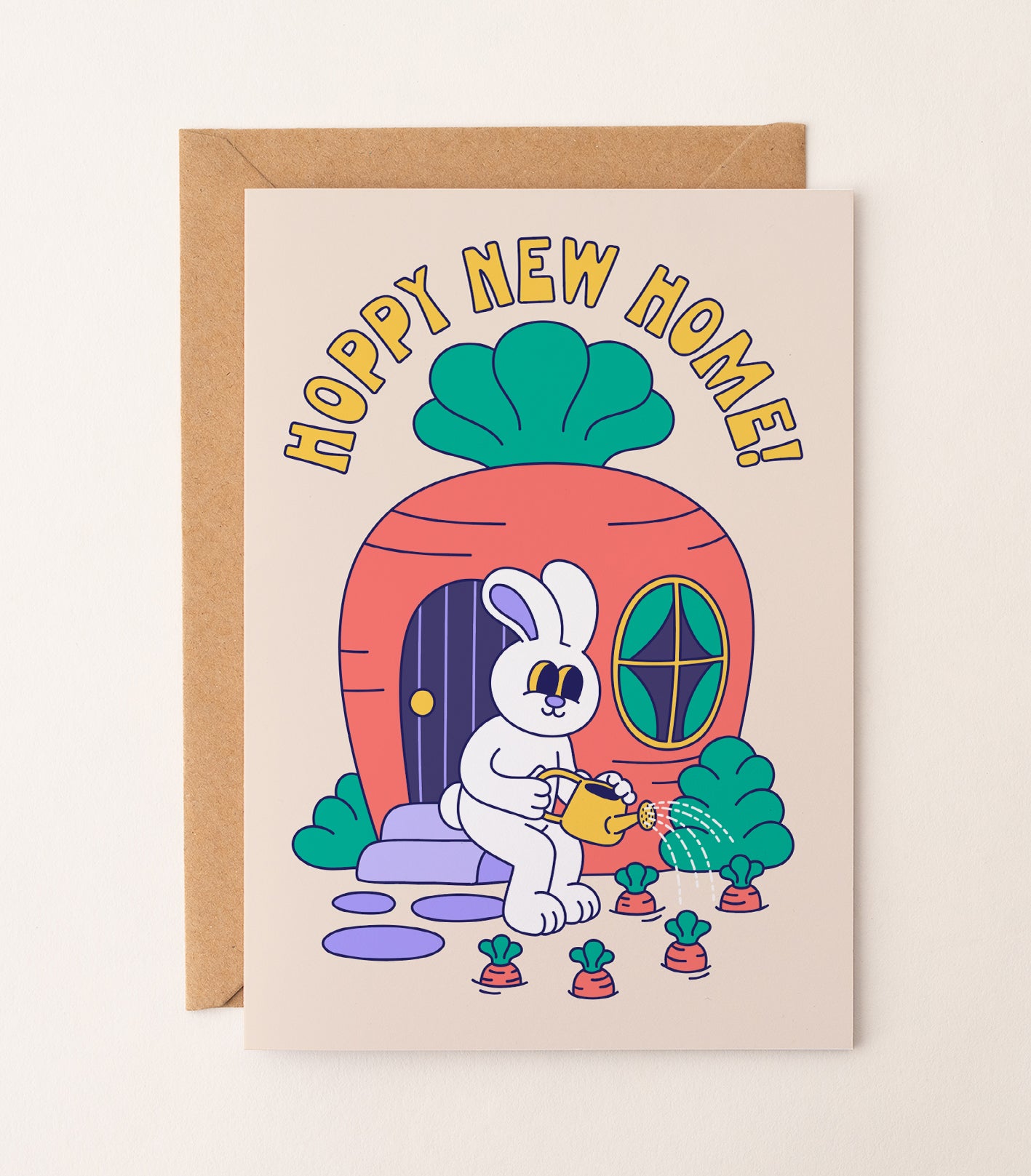 Hoppy New Home Card