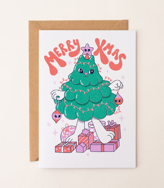 Meowy Xmas Card