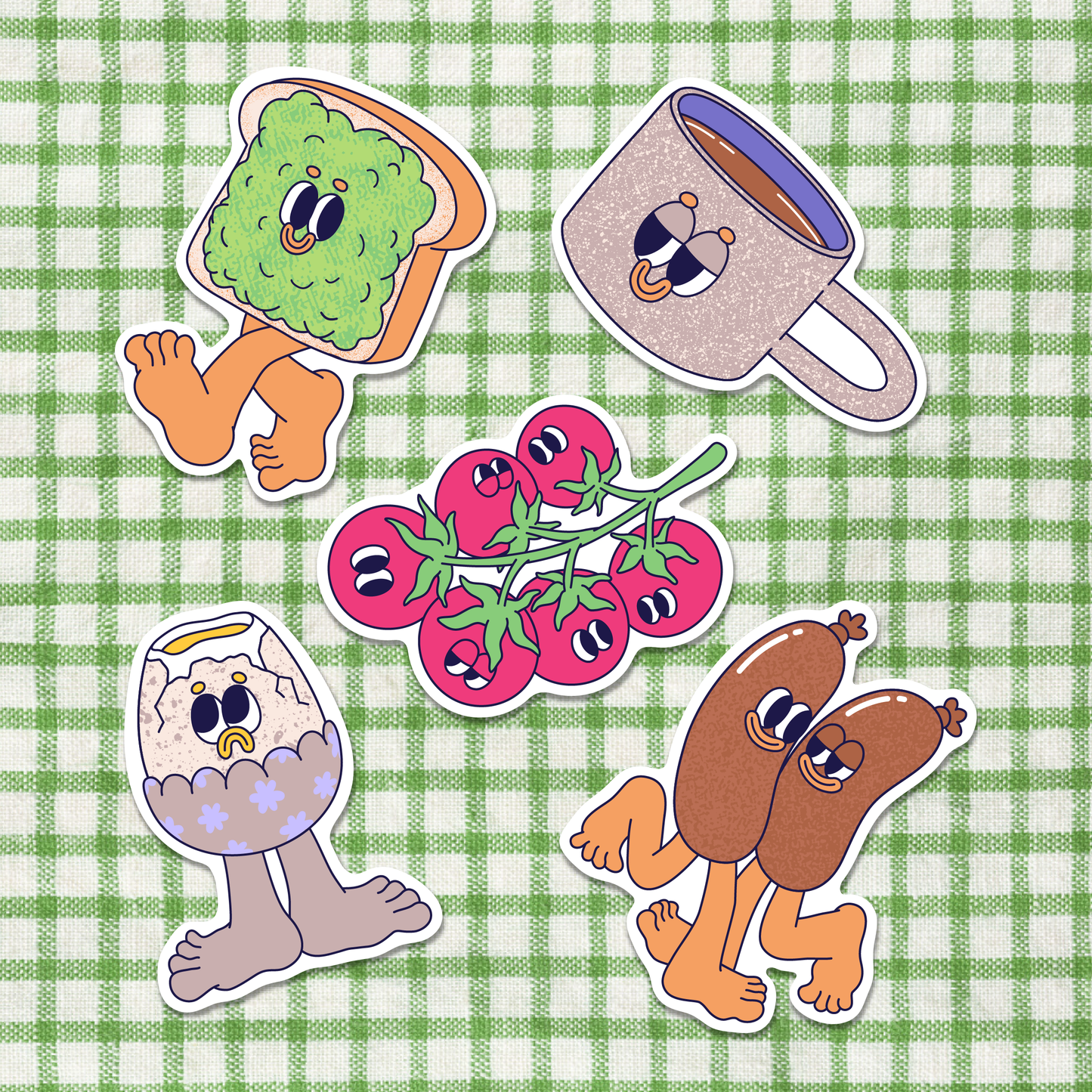 Brekkie Buddies Magnet Pack