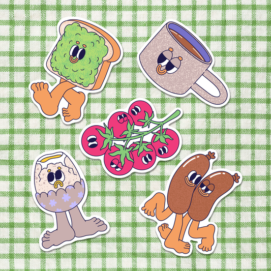 Brekkie Buddies Magnet Pack